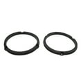 thumbnail image 1 of 2Pcs 6.3" Altavoz de Audio estéreos Adaptador Casquillo círculo Negro para Coche 508, 1 of 1
