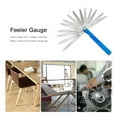 thumbnail image 3 of Measurement Height Limit Gauge Tools 17 Blade Thickness Tappet Valve Feeler Gauge Set Filler Measuring Ruler Tool ,Easy Identification, 3 of 6