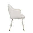 thumbnail image 5 of ACME Applewood Accent Chair in Cream Velvet & Gold, 5 of 5