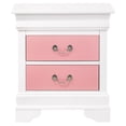 thumbnail image 3 of Glory Furniture Louis Phillipe G3193-N Pink Nightstand, 3 of 5