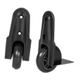 thumbnail image 3 of jinwen 2 Pcs Roulettes Directionnelles pour Bagages Couleur Noire Multifonctionnelles PVC, 3 of 9