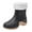 Black, variant on AUXDIQ Wellington Boots Women Mid-calf Wellies Waterproof Rain Boots Outdoor Garden Shoes