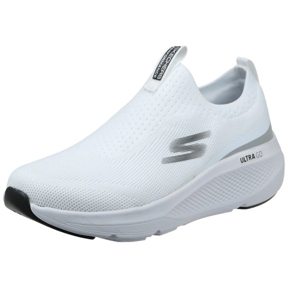 Skechers Slip on Casual Sneakers for Women Go Run Elevate Hot Streak Walking Shoes Lightweight Mesh Breathable Cushioning Flexible Rubber Outsole