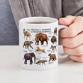 thumbnail image 4 of CafePress - Extinct Animals Of North America Mug - 11 oz Ceramic Mug - Novelty Coffee Tea Cup, 4 of 4