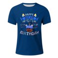 thumbnail image 5 of Tops para hombre, blusas y camisas de cuello redondo y manga corta para hombre, tops casuales de cuello redondo y manga corta con estampados especiales para hombre., 5 of 5