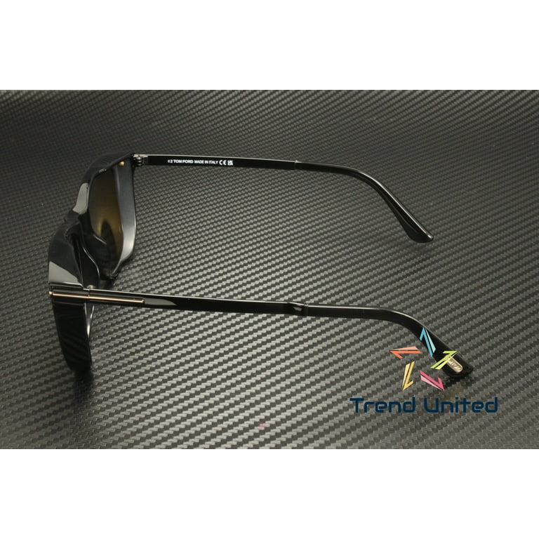 Tom Ford FT 1104 Plastic Mens Sport Sunglasses Black 53mm