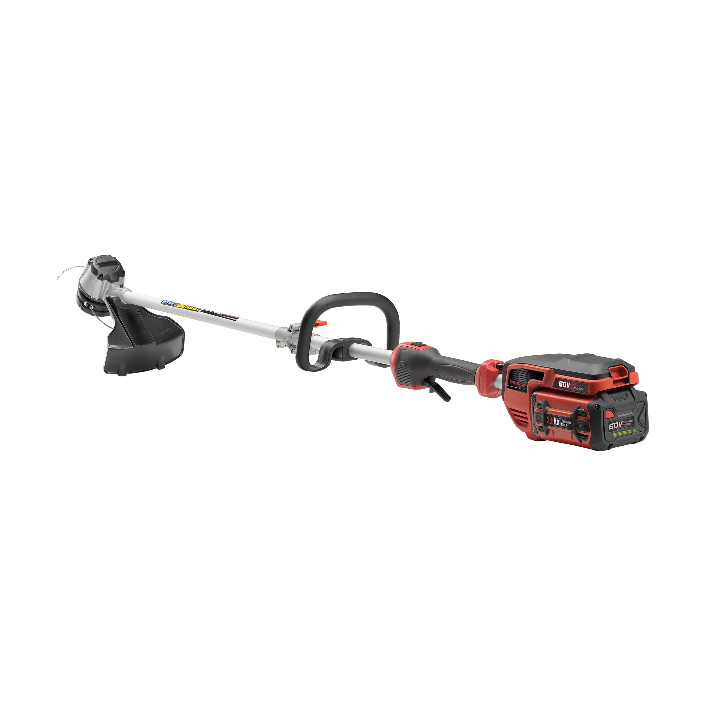 PRORUN 60V 16-in. Brushless Cordless String Trimmer with 2.5 Ah Battery and Charger