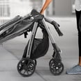 thumbnail image 3 of Chicco Mini Bravo Plus Lightweight Stroller - Storm | Black, 3 of 5