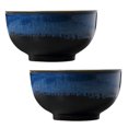 thumbnail image 4 of 2Pcs Ceramic Bowls Japanese Style Bowls Creative Rice Bowls Porcelain Ramen Bowl, 4 of 9