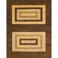 thumbnail image 1 of Ahgly Company Indoor Rectangle Abstract Yellow Abstract Area Rugs, 2' x 4', 1 of 6