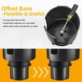 thumbnail image 6 of Car Cup Holder - 2-In-1 Vehicle Drink Holder With Adjustable Base, Multifunctional Organizer For Auto, Universal Fit For Most Cars, Trucks, Suvs, 6 of 8