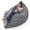 LIGHT GREY, variant on Congermom 4 in 1 Bean Bag Chair, Giant Memory Foam Filling Bean Bag Sofa, Adult Bean Bag Chair, Machine Washable Faux Fur Cover, Bean Bag for Adult (Grey)