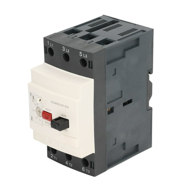 Accesorio De Disyuntor, Alta Sensibilidad 690V Durable 40-63A Disyuntor De Motor Para Control LHCER Circuit Breaker Switch