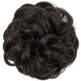 thumbnail image 1 of Peluca de seda de alta temperatura, rizador de cabello para mujer, anillo elástico para el cabello, disco de simulación esponjoso desordenado, brote de cabello, bolsa de cabello falso, 1 of 1