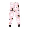 thumbnail image 7 of Enyan Halloween Pajamas Girls Kid Pajamas Pumpkin/Ghost Print Cute Long Sleeve Sleepwear Loungewear Pjs 2Pcs Set Little Girls Pajamas(8-9 Years), 7 of 7