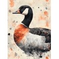 thumbnail image 1 of Qisvanset 12x16 Inch Goose Duck Watercolor Canvas Wall Art, Minimalist Spring Bird Art Kids Nursery Room Decor, 1 of 8