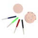 thumbnail image 1 of Juego De Bolígrafos De Engrasador Para Relojes, Kit De Bolígrafos De Aceite Para Relojes, Bolígrafo Ligero De 4 Piezas, 1 Plato Pequeño Para Relojes Para Relojero, 1 of 7