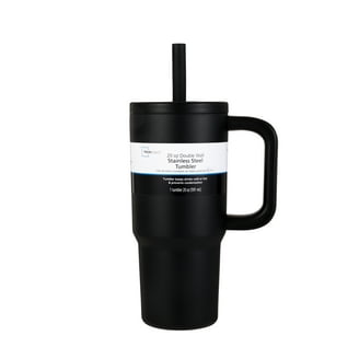 Zak Designs 18oz Squishmallows Kids Straw Handle Gray Tumbler