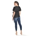 thumbnail image 3 of Blusa de encaje Roman Fashion /Juvenil, 5113 (Negro) negro M, 3 of 5