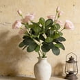 thumbnail image 5 of Artificial Green Potted Plants Faux Monstera Calathea Philodendron Bouquets, Fake Plastic Greenery Arrangements for Home Office Garden Indoor Outdoor Decor,C, 5 of 6