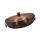 thumbnail image 4 of Olla de cobre para calentar fideos gruesos hecha a mano, olla para sopa con tapa C, 4 of 9