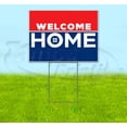 thumbnail image 1 of Welcome Home (18" x 24") Yard Sign, Includes Metal Step Stake, 1 of 6