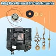 thumbnail image 2 of Quartz Clock Movement Mechanism with Hourly Chime for DIY and Repair of Wall Clocks, Floor Clocks, and Craft Clocks, 2 of 9