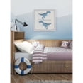thumbnail image 4 of Marmont Hill Blue Tyrannosaurus Framed Wall Art, 4 of 5