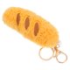 thumbnail image 5 of Lindo llavero de pan de peluche para decorar mochilas, llavero con colgante de comida artificial suave y divertido, llavero para decorar bolsos, 5 of 8