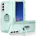thumbnail image 1 of Étui Hybride Pare-Chocs en TPU Robuste et Résistant Compatible avec Samsung Galaxy S23/s23 Plus/s23 Ultra avec Support Anneau, 1 of 3