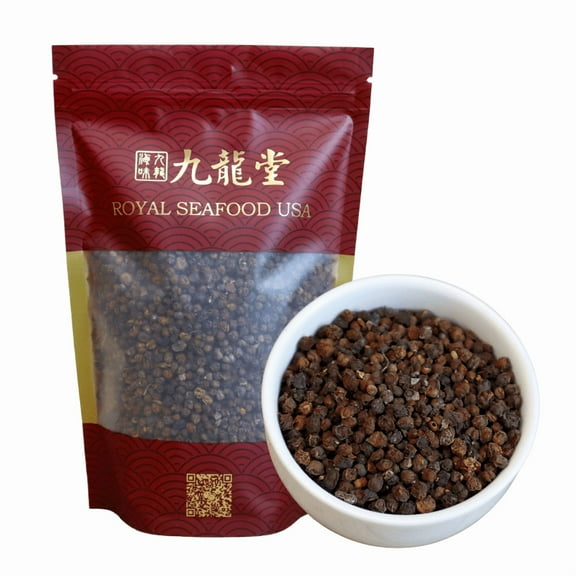 Royal Seafood USA Dried Southern Schisandra 225g Chinese herb for tea, soup Pack in USA