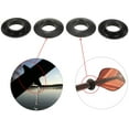thumbnail image 4 of Oar Accessories 4pcs UniverDrip Rings Canoe Raft Paddle Oar Drip Rings Splash Guards Paddle Accessories Replacement Fine Workmanship, Sturdy and Durable, 4 of 5