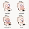 thumbnail image 4 of YAOMOBB Support Compact Boîte Compartimentée Hebdomadaire Couvercle Transparent 7 Compartiments Conception à Loquet Extérieur Voyage Support Compact, 4 of 7