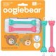 thumbnail image 1 of Limpiador de nariz y orejas Oogiebear para bebés, paquete de dos con funda, espuma rosa/marina, 1 of 1