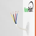 thumbnail image 2 of NavePoint 250ft in Wall Audio Speaker Cable Wire CL2 14/4 AWG Gauge 4 Conductor Bulk White, 2 of 4