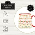 thumbnail image 6 of 10 Strawberry Street Bella Holiday Mug, Garland, Set of 4, 6 of 7