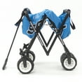 thumbnail image 3 of Creative Outdoor Durable All Terrain Folding Wagon 150lb Capacity Sport Edition, Blue, 3 of 13