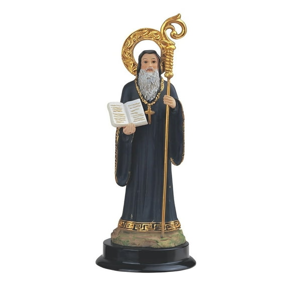 FC Design 5"H St Saint San Benito Abad Holy Figurine Statue Sculpture Ornament Decoration Home/Room Decor and Unique Gift Ideas for Housewarming, Holidays and Birthdays