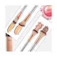 thumbnail image 3 of Synthetic Kabuki, Blush, Lip, Eyeshadow, Eyeliner & Foundation Kit - Premium Cosmetic Tools for Powder Application Professional Makeup Brush Set, 3 of 5
