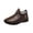 Coffee, variant on Xfvqtps Mens Comfortable Boots Velvet Upper Winter Shoes Soft Sole Warm Snow Boots Casual Low Heel Slip on Footwear Easy Wear Black