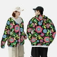 thumbnail image 6 of Haiem Vector Mexican Otomi Style Bright UPF 50+ Fishing Shirts for Men Long Sleeve UV Sun Protection Hoodie Non-Mask Outdoor Hiking Shirts, 6 of 9