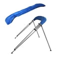thumbnail image 3 of MSC 4 Bow Bimini Top with Rear Support Pole and Storage Boot, Pacific Blue, 3 of 5