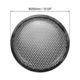 thumbnail image 2 of Unique Bargains 2pcs 10\' Speaker Waffle Grill Metal Mesh Audio Subwoofer Guard Protector Cover with Clips, Screws, 2 of 4