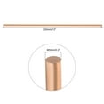 thumbnail image 2 of Uxcell Pure Copper Round Rod Diameter Length Solid Copper Rod Lathe Bar Stock for Metal Craft 5 x 330mm 8pcs, 2 of 7