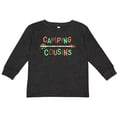 thumbnail image 3 of Inktastic Camping Cousins- arrow Boys or Girls Long Sleeve Toddler T-Shirt, 3 of 5