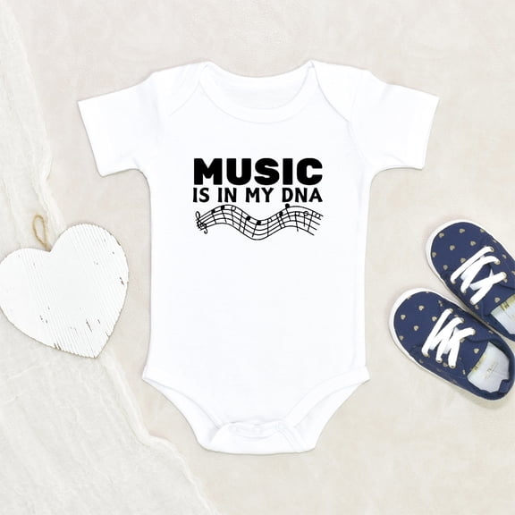 Newbabywishes - Cute Music is Loved Baby Clothes for Boys and Girls - Newborn Baby Clothes