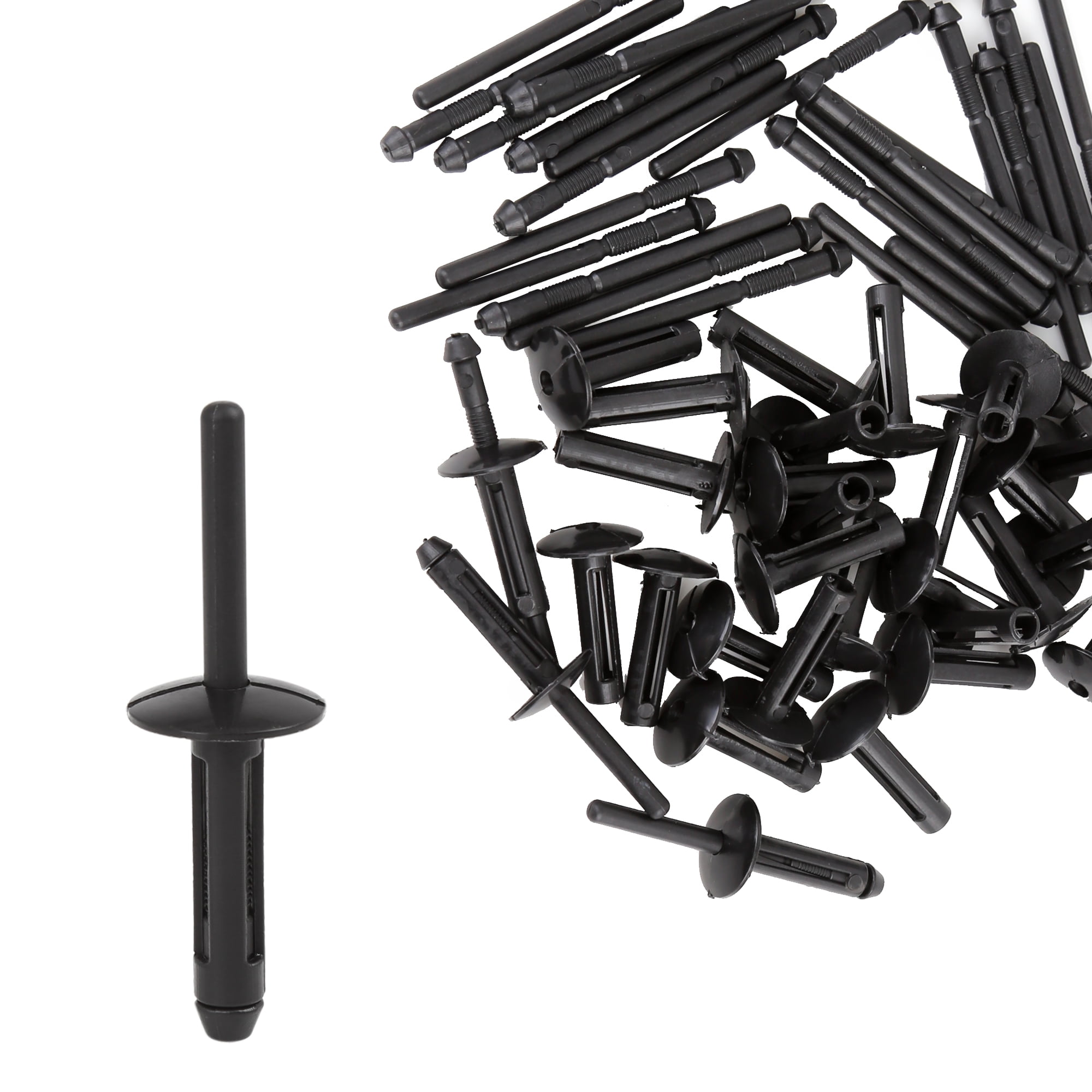 30pcs Nylon Blind Fender Bumper Fastener Rivets Clips 34201631 for Jeep Dodge Chrysler