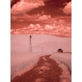 thumbnail image 2 of Eggers, Terry 25x32 White Modern Wood Framed Museum Art Print Titled - USA-Washington State-Palouse-Backroad through wheat field, 2 of 4