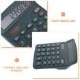 thumbnail image 4 of SHISUYAN Mechanical Keyboard for Calculating with ABS Material Dark Green Color and Large Screen Display 1, 4 of 8