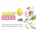 thumbnail image 6 of Toe Separators Set - Premium Pedicure Tool Kit 24 PCS Super Soft & Durable Two Tone ZMOI, 6 of 9
